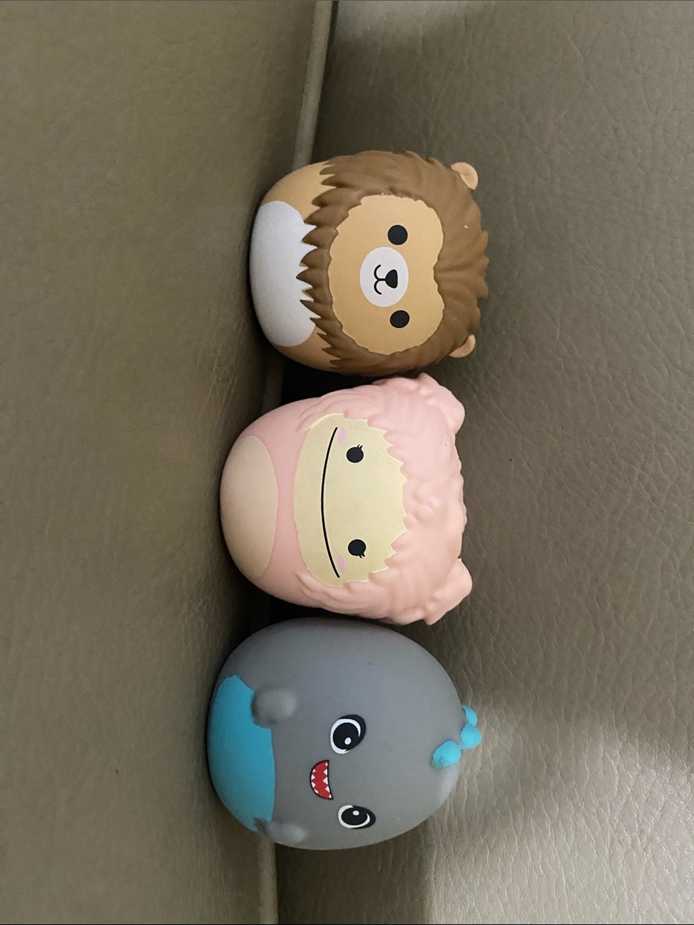 Squishmallows Brown, Pink & Gray Plush Collectible Set